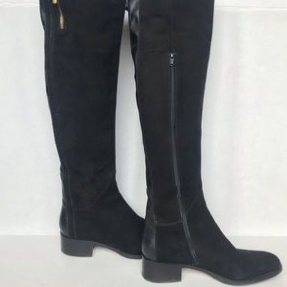 Veto Cuoio Black Heeled Zipper Boots - Picture 2 of 8